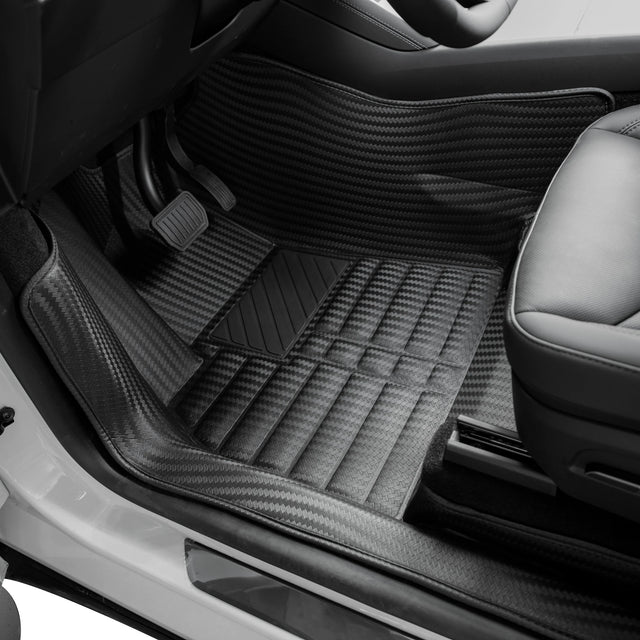 Tesla Model Y Juniper Soft Floor Mats (2025–2026) — CabinProtect™ Pro Kit