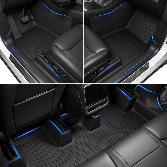 2025-2026 Tesla Model Y Juniper Floor Mats - CabinProtect™ Pro Kit Full-Cabin Protection System