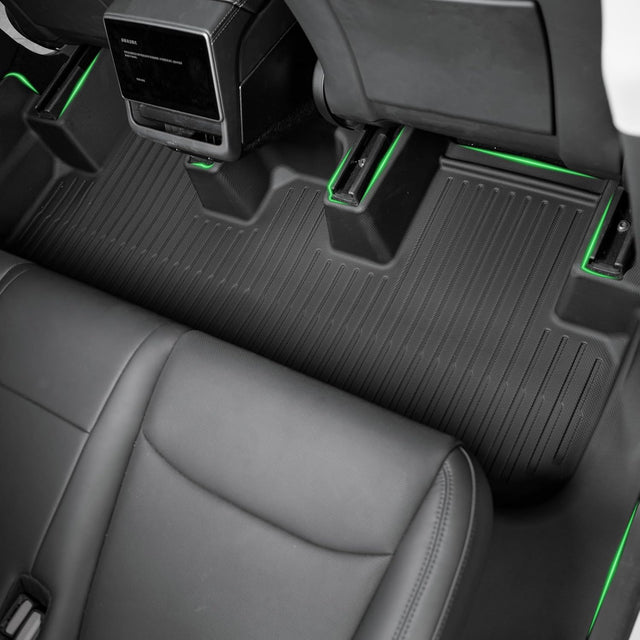 SUPER LINER 10-Piece Floor Mats Compatible with 2025-2026 Tesla Model Y Juniper - TPE Floor Liner& Accessories, CabinProtect⢠Pro Kit Full-Cabin Protection System (Only fit Premium&Performance)