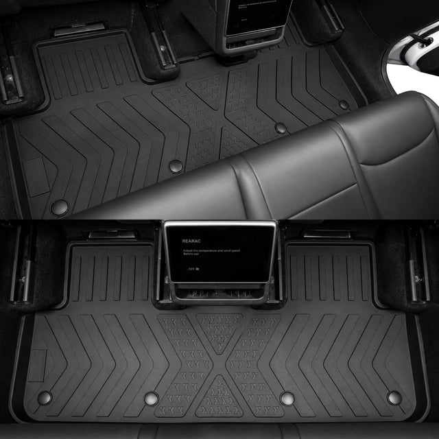 MoldedFit™ 9-Piece Set with Frunk & Trays — Tesla Model Y Floor Mats