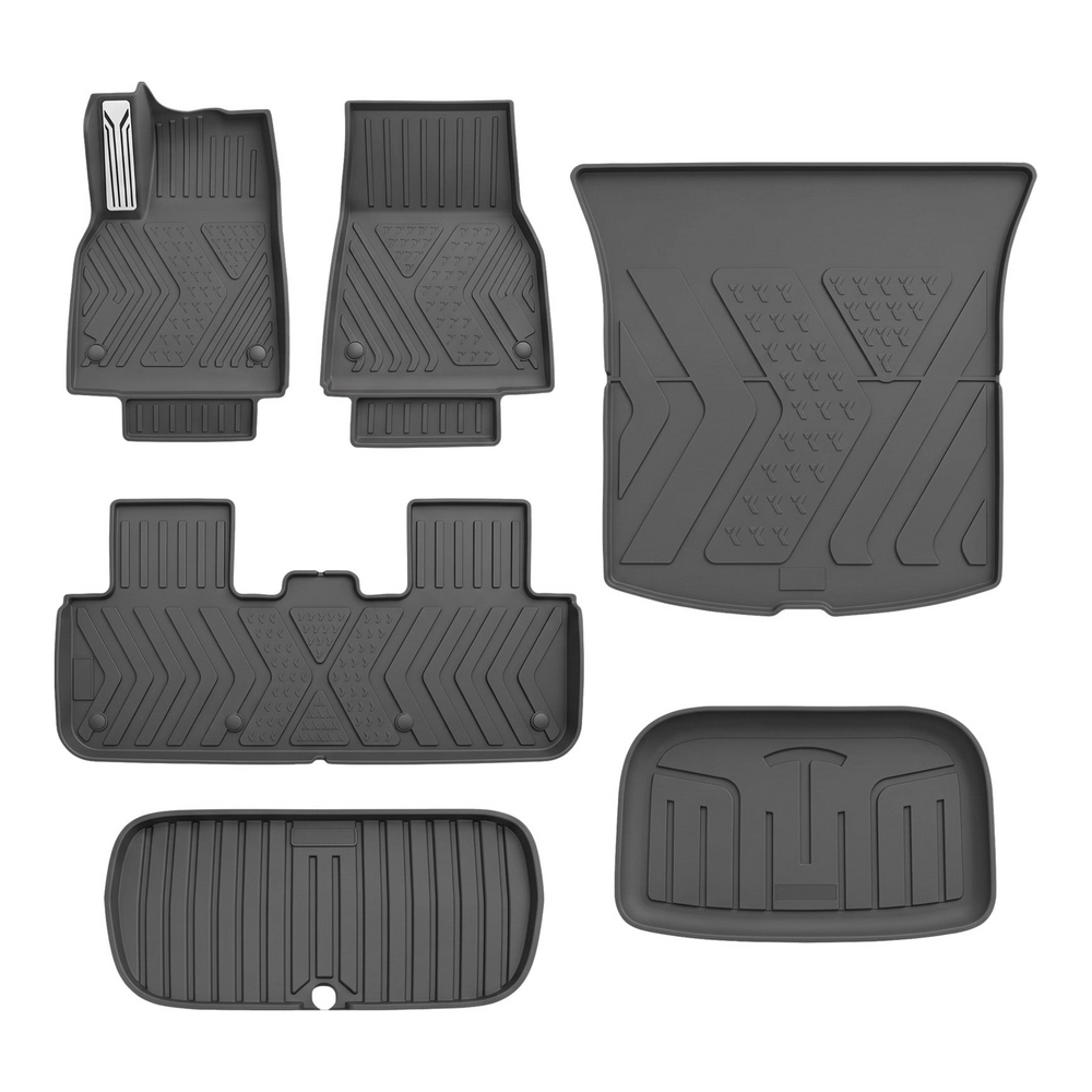 Everything included in the MoldedFit 6-piece set for the Tesla Model Y Juniper