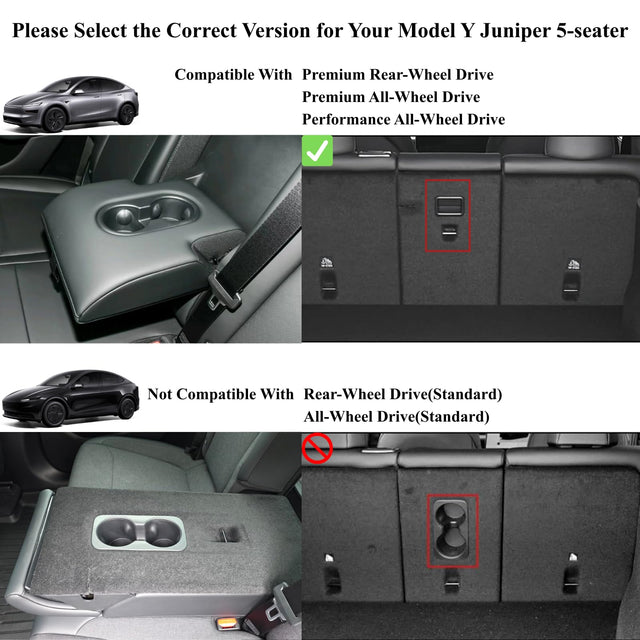 SUPER LINER Tesla Model Y Juniper 2025 2026 Floor Mats & Cargo Liners Full Set 9 PCS Extra-Thick TPE CabinProtect™ for 5-Seater | All-Weather Pet & Child-Friendly Accessories(Not for Standard)