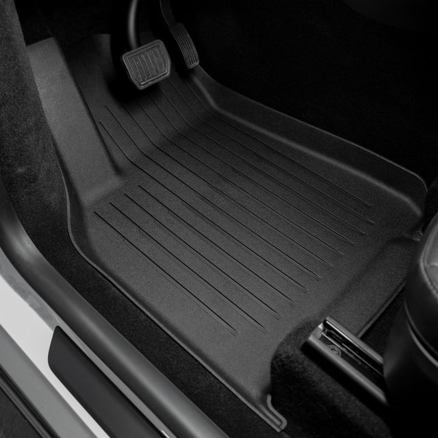 SUPER LINER Tesla New Model Y Juniper 2025 2026 Floor Mats,10PCS | Custom Fit TPE Cargo Liner, Seat Back Protector, & Accessories , All Weather Pet & Child System(Only fit Premium&Performance)