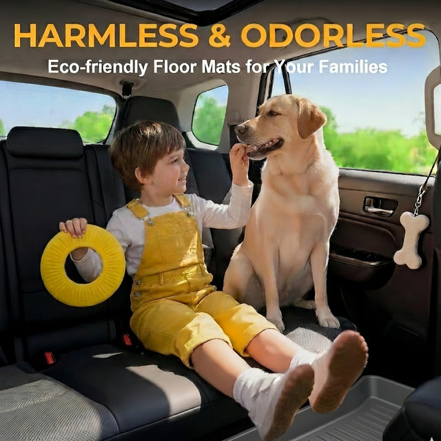 SUPER LINER 9 PCS Tesla New Model Y Juniper 2026 Floor Mats & Accessories | Custom Fit TPE Cargo Liners, All Weather Pet & Child System(Only fit Premium&Performance)