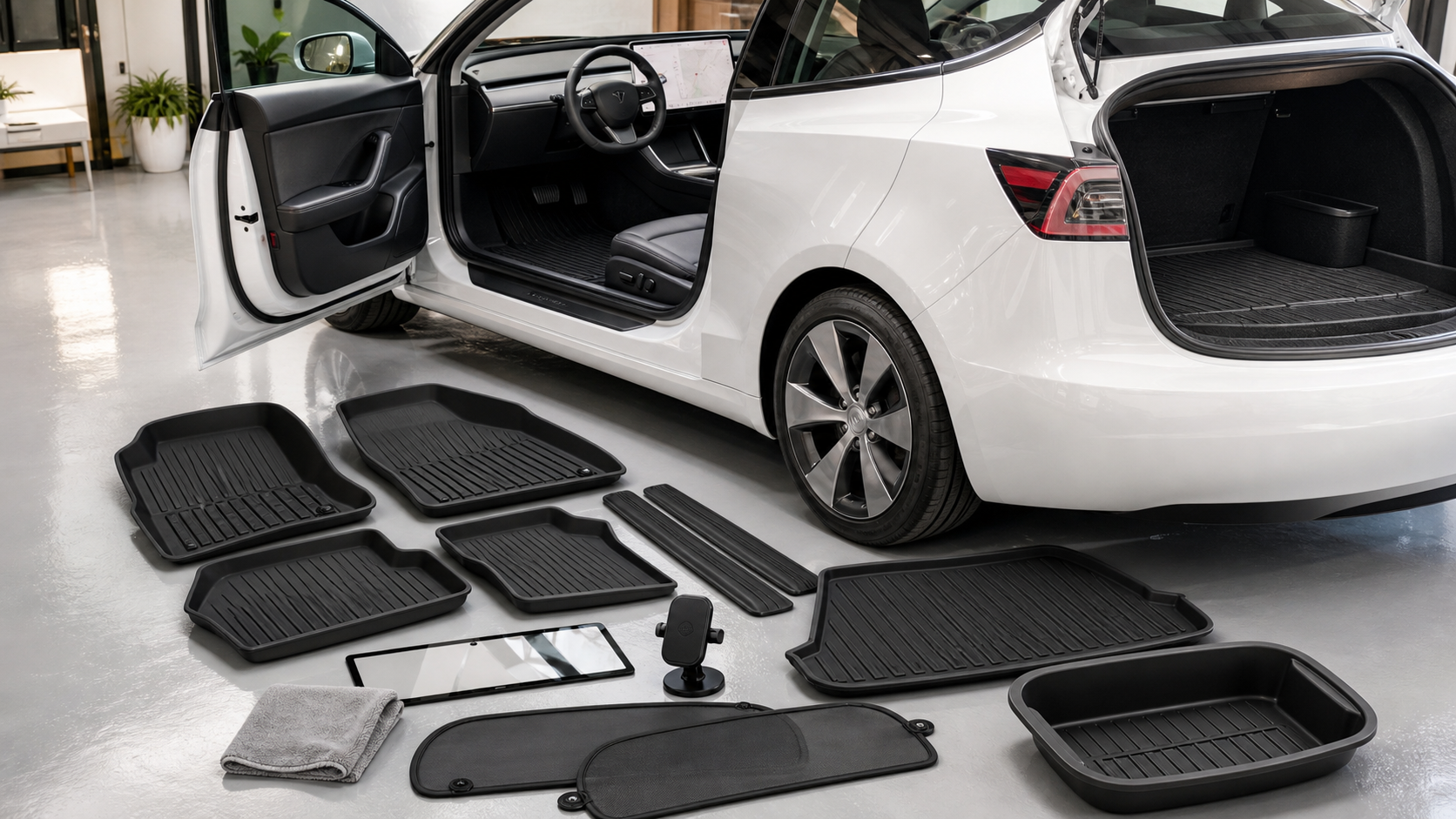 New Tesla Model 3 Owner Interior Upgrades Guide | SUPER LINER – SUPER ...