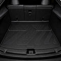 MoldedFit rear trunk liner installed with raised cargo-area protection