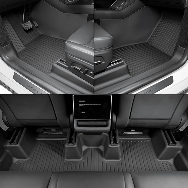 Installed Tesla Model Y Juniper cabin protection view