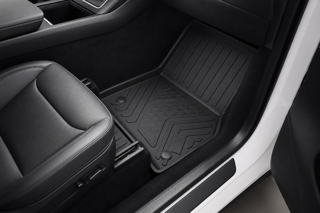 MoldedFit™ liner following the vehicle's original floor geometry