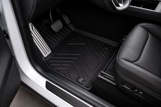 MoldedFit™ Floor Liners for Tesla Model Y Juniper - The Refined Floor Protection System