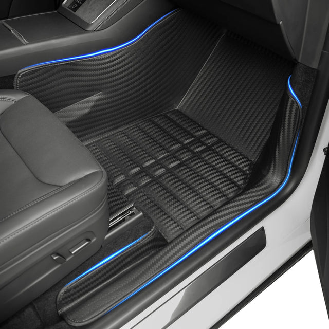 Tesla Model Y Juniper Soft Floor Mats (2025–2026) — CabinProtect™ Pro Kit