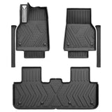 SUPER LINER MoldedFit™ Tesla Model Y Juniper Floor Mats — 5-Piece Floor Set with Door Sill Protectors (Fits All 5-Seat Trims)