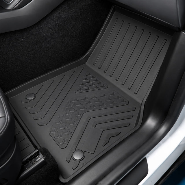 MoldedFit™ 9-Piece Set with Frunk & Trays — Tesla Model Y Floor Mats