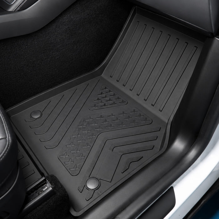 MoldedFit™ 9-Piece Set with Frunk & Trays — Tesla Model Y Floor Mats