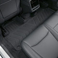 MoldedFit rear seat floor liner installed — Tesla Model Y Juniper
