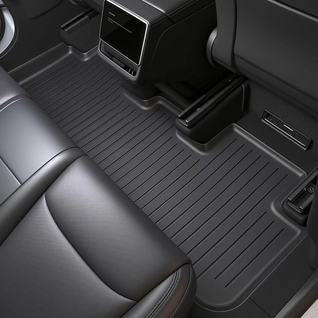 Tesla Model Y Juniper 2025 2026 Floor Mats - CabinProtect™ Essential Kit