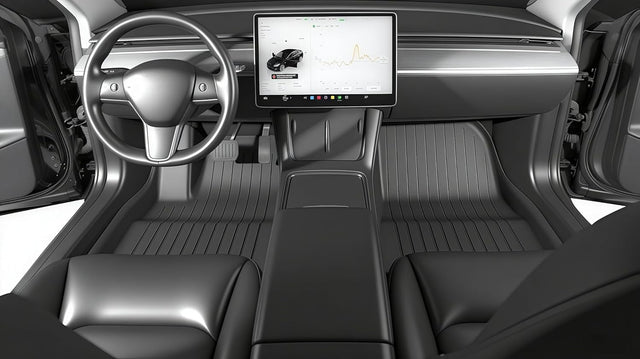 2024- 2026 Tesla Model 3 Floor Mats - CabinProtect™ Essential Kit
