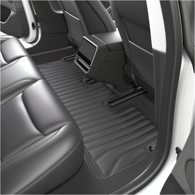 Tesla Model Y Soft Floor Mats (2021–2024) — CabinProtect™ Pro Kit