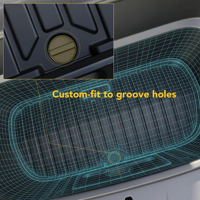 SUPER LINER MoldedFit™ Tesla Model Y Floor Mats - The Refined Floor Protection System