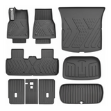 SUPER LINER MoldedFit™ Tesla Model Y Juniper Floor Mats — 9-Piece Set with Frunk & Storage Trays