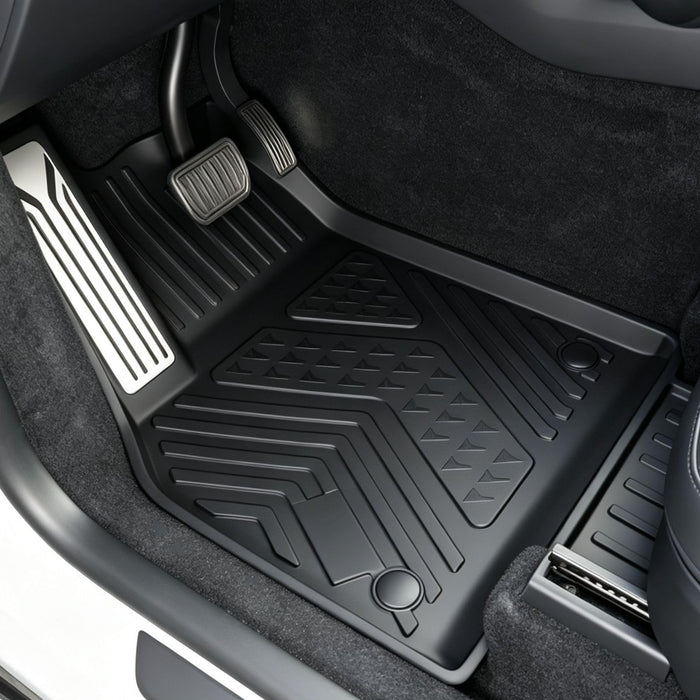 MoldedFit™ 3-Piece Floor Set — Tesla Model Y Floor Mats (Fits All 5-Seat Trims)